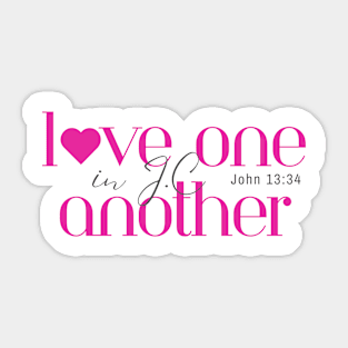 Christian Bible verse Gift idea Sticker